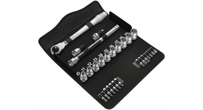 Wera 5004078001 8100 SC 8 Zyklop Metal Doppenset Met Omschakelpal - 1/2" 3 Wera 5004078001 8100 SC 8 Zyklop Metal Doppenset Met Omschakelpal - 1/2"