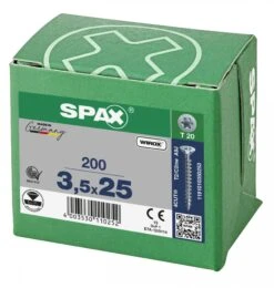 SPAX 1191010350253 Universele Schroef, Verzonken Kop, 3.5 X 25, Voldraad, T-STAR Plus TX20 - WIROX - 200 Stuks 12 SPAX 1191010350253 Universele Schroef, Verzonken Kop, 3.5 X 25, Voldraad, T-STAR Plus TX20 - WIROX - 200 Stuks -HandelFix Winkel a94704875c6116868c6cb48c5bad4724