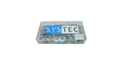 Systec 8960.60.09101 1075-delige Organizer 9-vaks Met Sluitringen DIN125a Verzinkt