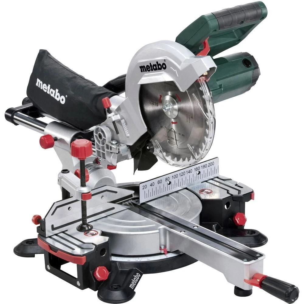 Metabo KGS 216 M Afkortzaag + KSU 251 Onderstel - 1500W - 216 X 30mm - 629005000 + 619260000 4 Metabo KGS 216 M Afkortzaag + KSU 251 Onderstel - 1500W - 216 X 30mm - 629005000 + 619260000 - Afbeelding 2