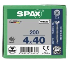 SPAX 1081010400403 Universele Schroef, Verzonken Kop, 4 X 40, Voldraad, Kruiskop Z2 - WIROX - 200 Stuks 13 SPAX 1081010400403 Universele Schroef, Verzonken Kop, 4 X 40, Voldraad, Kruiskop Z2 - WIROX - 200 Stuks -HandelFix Winkel af56da44b02b759d5855e8d2ab852c6b