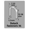Dutack 5011010 Nieten - Serie 36 - 12mm (1000st) -HandelFix Winkel b3a556c5cadaed9e24afcd8d66234938