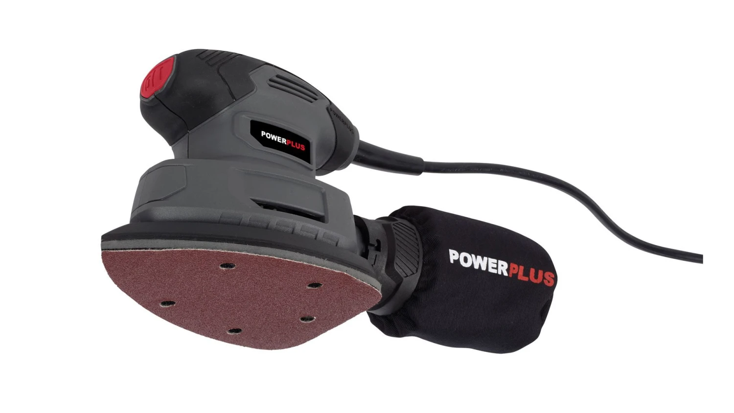 Powerplus POWESET5 Handpalmschuurmachine + 100 Schuurvellen In Koffer- 140W 10 Powerplus POWESET5 Handpalmschuurmachine + 100 Schuurvellen In Koffer- 140W - Afbeelding 8
