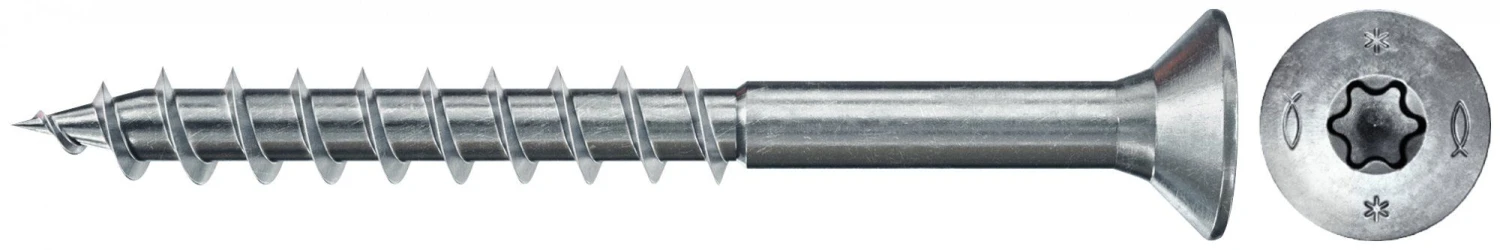 Fischer 670018 Spaanplaatschroef Power-Fast II 3,0 X 40 TX10 - Verzonken Kop - Deeldraad - Blauw Verzinkt (200st) - 670018 3 Fischer 670018 Spaanplaatschroef Power-Fast II 3,0 X 40 TX10 - Verzonken Kop - Deeldraad - Blauw Verzinkt (200st) - 670018