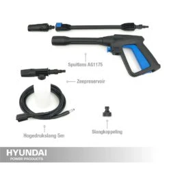 Hyundai 57524 Compact Hogedrukreiniger - 135 Bar - 1600W -HandelFix Winkel ba6c88d4372654fc3c4d2c18c588b1da