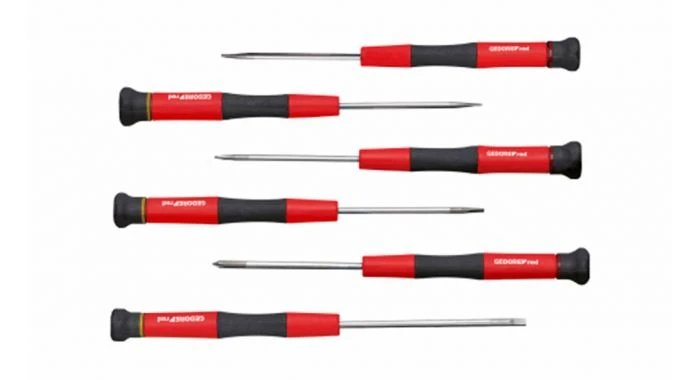 Gedore RED R38005906 6-delige 2C-Elektronica Schroevendraaierset 3 Gedore RED R38005906 6-delige 2C-Elektronica Schroevendraaierset
