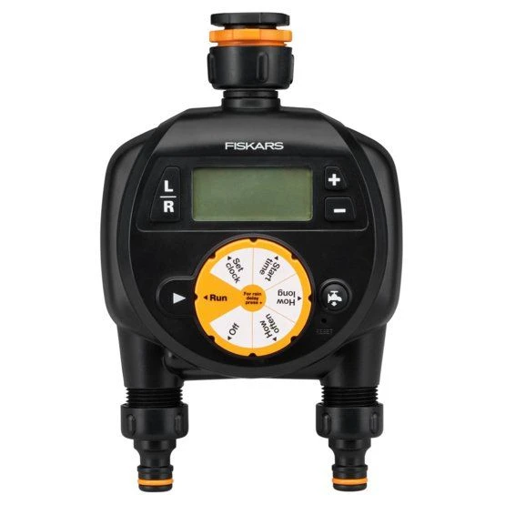 Fiskars 1054792 Watertimer, Dubbele Uitlaat 3 Fiskars 1054792 Watertimer, Dubbele Uitlaat