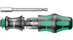 Wera 05073240001 Kraftform Kompact 28 SB 7-delige Handbithouder Met Bitmagazijn