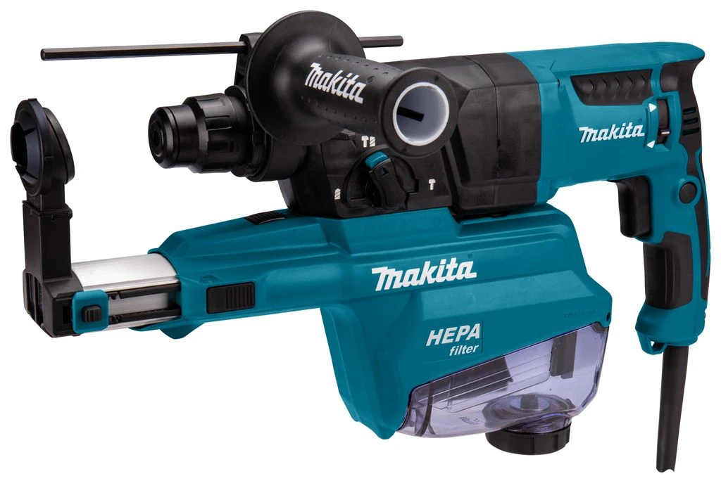 Makita HR2652J SDS-Plus Boorhamer Incl. Stofafzuiging In Mbox- 800W - 2,2J 3 Makita HR2652J SDS-Plus Boorhamer Incl. Stofafzuiging In Mbox- 800W - 2,2J