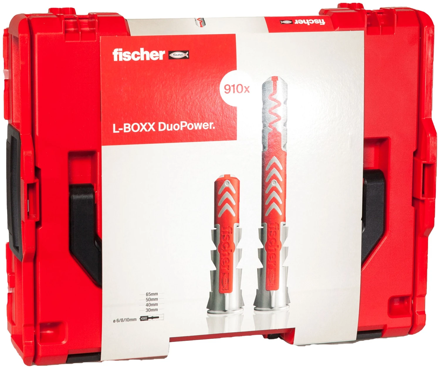 Fischer DuoPower L-BOXX 102 910-delige Pluggenset In L-Boxx - 560492 3 Fischer DuoPower L-BOXX 102 910-delige Pluggenset In L-Boxx - 560492
