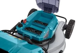 Makita DLM533PT4 36V (2x 18V) Li-Ion Accu Grasmaaier Set (4x 5.0Ah Accu) - 53cm - Zelfrijdend - Koolborstelloos -HandelFix Winkel c295d7b07cde34fd00a8c95886331b61