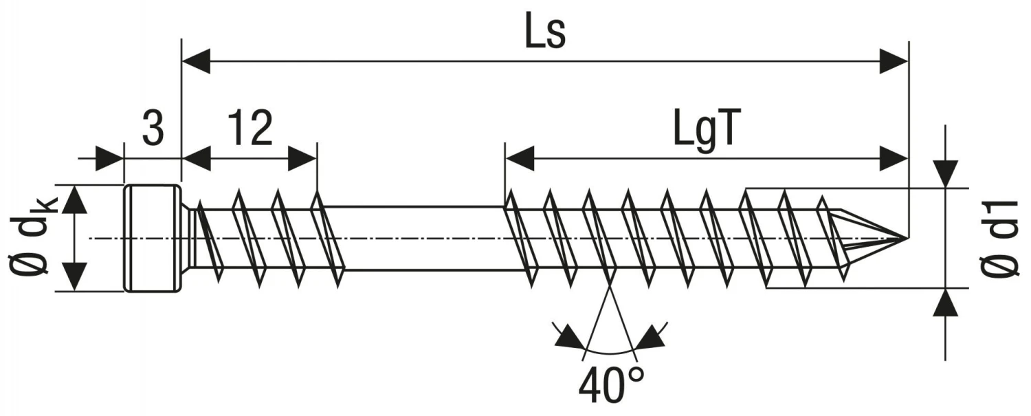 SPAX 538000601003 Terrasschroef, Cilinderkop, 6 X 100, Fixeerschroefdraad, T-STAR Plus TX25 - Blank - 100 Stuks 5 SPAX 538000601003 Terrasschroef, Cilinderkop, 6 X 100, Fixeerschroefdraad, T-STAR Plus TX25 - Blank - 100 Stuks - Afbeelding 3