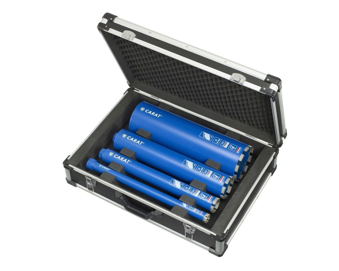 Carat AMB2032S01 Diamantboormachine Set Incl. 4 Diamantboren In Koffer - 2000W 5 Carat AMB2032S01 Diamantboormachine Set Incl. 4 Diamantboren In Koffer - 2000W - Afbeelding 3