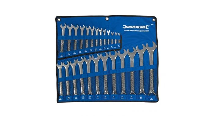 Silverline SP100 25-delige Ringsteeksleutelset - 6-32mm 3 Silverline SP100 25-delige Ringsteeksleutelset - 6-32mm