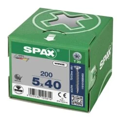 SPAX 1191010500403 Universele Schroef, Verzonken Kop, 5 X 40, Voldraad, T-STAR Plus TX20 - WIROX - 200 Stuks 12 SPAX 1191010500403 Universele Schroef, Verzonken Kop, 5 X 40, Voldraad, T-STAR Plus TX20 - WIROX - 200 Stuks -HandelFix Winkel c3f69e16e182413a31242400b32b34c7