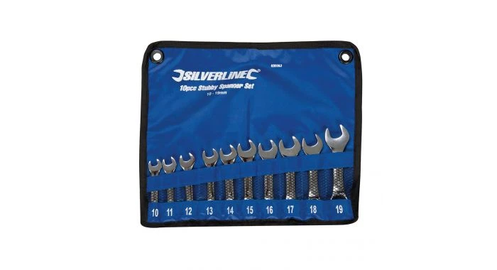 Silverline 630063 10-delige Steeksleutel Set 3 Silverline 630063 10-delige Steeksleutel Set