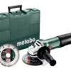 Metabo W 850-125 SET Haakse Slijper Incl. 1 Diamantzaagblad In Koffer - 850W - 125mm - 603608510 -HandelFix Winkel c74d55a18f20238e973f2e90122d9e12