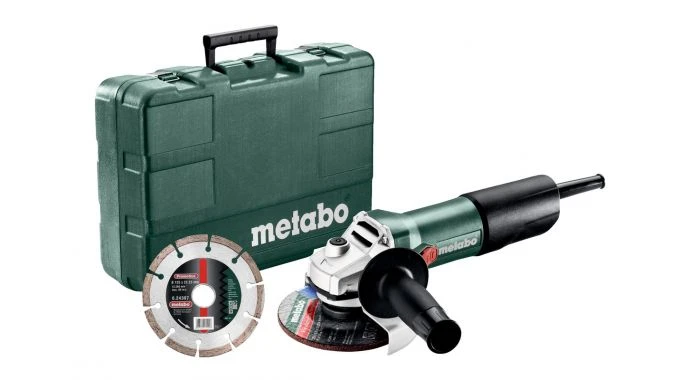 Metabo W 850-125 SET Haakse Slijper Incl. 1 Diamantzaagblad In Koffer - 850W - 125mm - 603608510 3 Metabo W 850-125 SET Haakse Slijper Incl. 1 Diamantzaagblad In Koffer - 850W - 125mm - 603608510