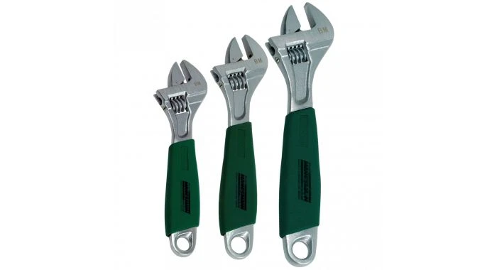 Brüder Mannesmann 19880 3-delige Verstelbare Moersleutelset 3 Brüder Mannesmann 19880 3-delige Verstelbare Moersleutelset