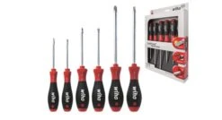 Wiha 311 K6 SoftFinish Phillips/ Pozidriv-Schroevendraaierset - 6 Delig - 26146