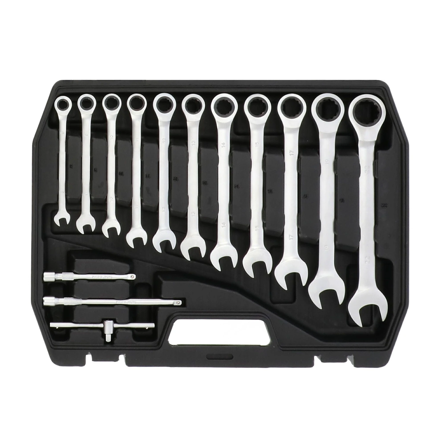 Airpress 75248 54-Delige Doppenset - 1/2'' 1/4'' 6 Airpress 75248 54-Delige Doppenset - 1/2'' 1/4'' - Afbeelding 4