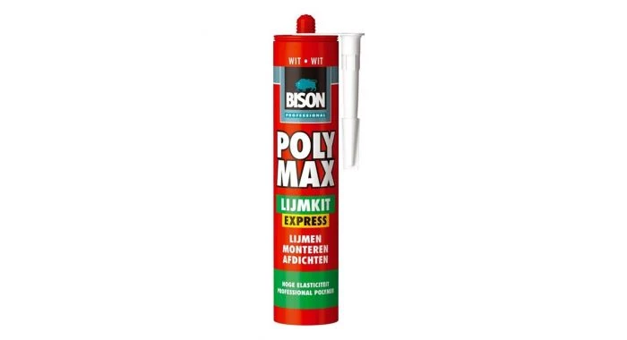 Griffon Poly Max Fix & Seal Express Montagelijm-/afdichtingskit - Wit - Koker - 425gr - 6150450 3 Griffon Poly Max Fix & Seal Express Montagelijm-/afdichtingskit - Wit - Koker - 425gr - 6150450