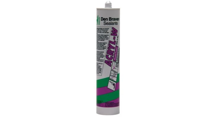Zwaluw Den Braven 10013601 Acryl-W Acrylaatkit - Grijs - 310ml 3 Zwaluw Den Braven 10013601 Acryl-W Acrylaatkit - Grijs - 310ml