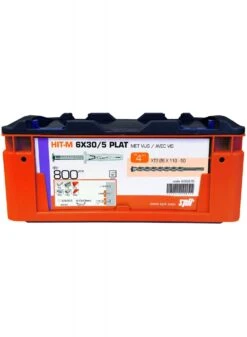 Spit 695875 Hit-M Slagplug Incl. 4 Boren In Koffer - 6x30mm (800st)