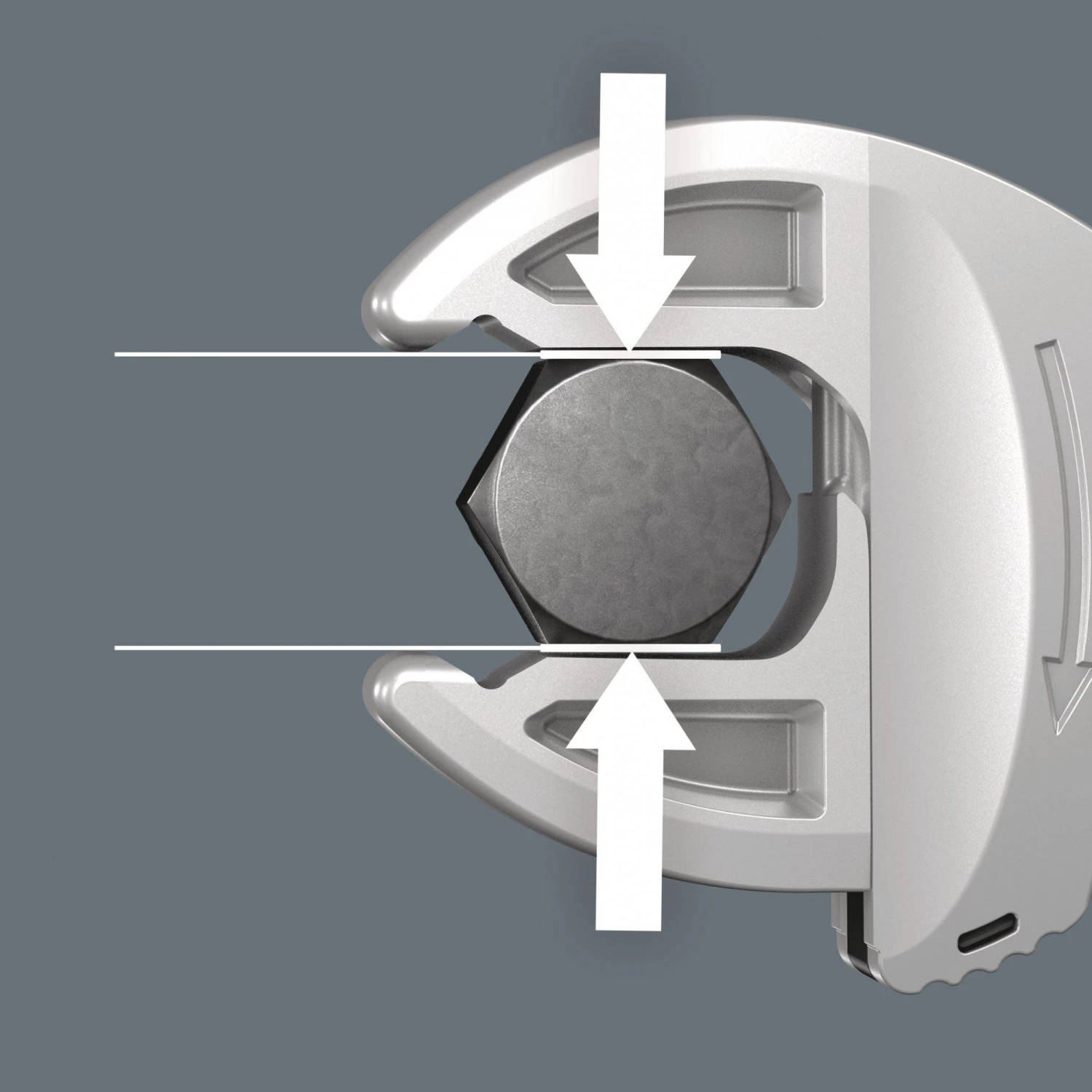 Wera 05020099001 6004 Joker XS Zelfinstellend Steeksleutel - 7 X 10 Mm 5 Wera 05020099001 6004 Joker XS Zelfinstellend Steeksleutel - 7 X 10 Mm - Afbeelding 3