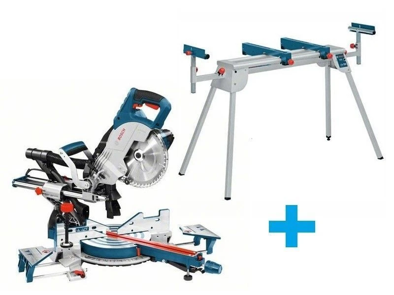 Bosch GCM 8 SDE Telescopisch Afkort- En Verstekzaagmachine Met Stofafzuiging + GTA 2600 - 1600W - 216 X 30mm 3 Bosch GCM 8 SDE Telescopisch Afkort- En Verstekzaagmachine Met Stofafzuiging + GTA 2600 - 1600W - 216 X 30mm