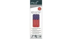 Pica PI559-10 Classic Dubbel Potlood - 175mm - Rood/Blauw (10st.)