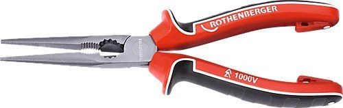 Rothenberger 1500003168 Geïsoleerde Telefoontang (VDE) - Recht - 200mm - 1000v 3 Rothenberger 1500003168 Geïsoleerde Telefoontang (VDE) - Recht - 200mm - 1000v