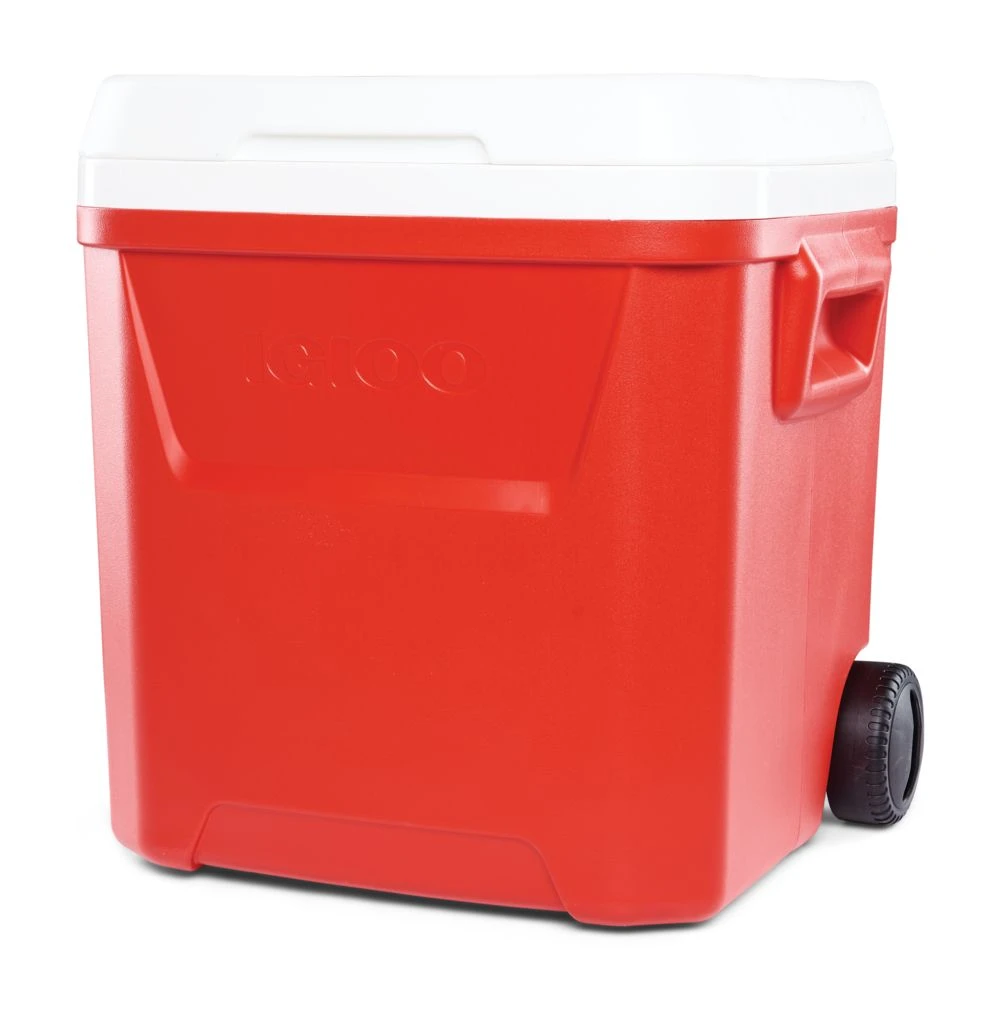 Igloo 34495 Laguna 60 Roller Koelbox Op Wielen Red 4 Igloo 34495 Laguna 60 Roller Koelbox Op Wielen Red - Afbeelding 2