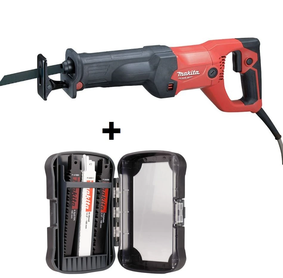 Makita MT M4501 Reciprozaag - 1010W Met 25-delige Reciprozaagbladenset 3 Makita MT M4501 Reciprozaag - 1010W Met 25-delige Reciprozaagbladenset