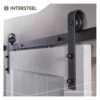 Intersteel 23.450.101 Schuifdeursysteem Basic - Mat Zwart -HandelFix Winkel d5e79b0fbc169ccfa04a465580698e93