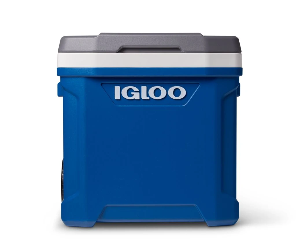 Igloo 34664 Latitude 60 Roller Koelbox Op Wielen Blue 4 Igloo 34664 Latitude 60 Roller Koelbox Op Wielen Blue - Afbeelding 2