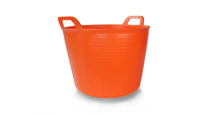 Rubi 88724 Versterkte Kunststof Kuip 'Flextub' - 40L - Oranje 3 Rubi 88724 Versterkte Kunststof Kuip 'Flextub' - 40L - Oranje