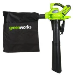 Greenworks GD40BV 40V Li-Ion Accu Blaas-/zuigmachine Body - 280km/h