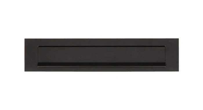 QlinQ 1106163 Briefplaat Valklep Met Veer - Aluminium - Zwart 3 QlinQ 1106163 Briefplaat Valklep Met Veer - Aluminium - Zwart