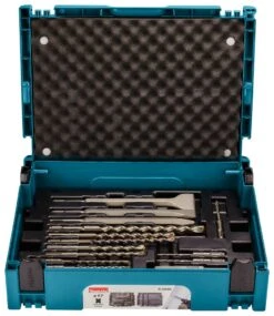 Makita HR2470 SET SDS-plus Combihamer In Koffer - 780W - 2,4J + B-52059 / B-53877 17 Delige SDS-plus Boor / Beitel Set In Mbox -HandelFix Winkel e317877335e9f11d42fd125f78709a9f