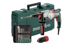Metabo UHEV 2860-2 Quick Set SDS-Plus Combihamer Incl. 10 Delig Boor- En Beitelset In Koffer - 1100W - 3.4J - 600713510