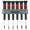 Teng Tools MDM706TX 6-delige PrecisieSchroevendraaierset In Muurrek - Torx - 102150109 1 Teng Tools MDM706TX 6-delige PrecisieSchroevendraaierset In Muurrek - Torx - 102150109 -HandelFix Winkel e8b691ff3ec24b3392fe97094ece4512