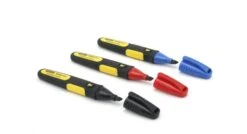 Stanley 0-47-315 FatMax Watervaste Markeerstiften - Rood / Zwart / Blauw