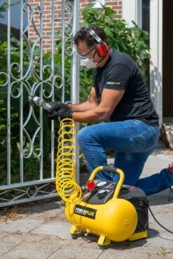 Powerplus POWX1723 Compressor - 1100W - 12L - Olievrij -HandelFix Winkel e9b5d3e19e17a52716981afe38f19e55
