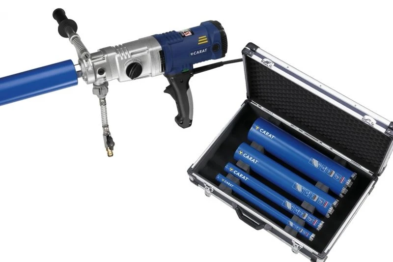Carat AMB2032S01 Diamantboormachine Set Incl. 4 Diamantboren In Koffer - 2000W 3 Carat AMB2032S01 Diamantboormachine Set Incl. 4 Diamantboren In Koffer - 2000W