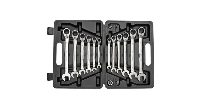 Gedore RED R07203016 16-delige Ringratel-steeksleutelset Met Adapters - 3300060 3 Gedore RED R07203016 16-delige Ringratel-steeksleutelset Met Adapters - 3300060