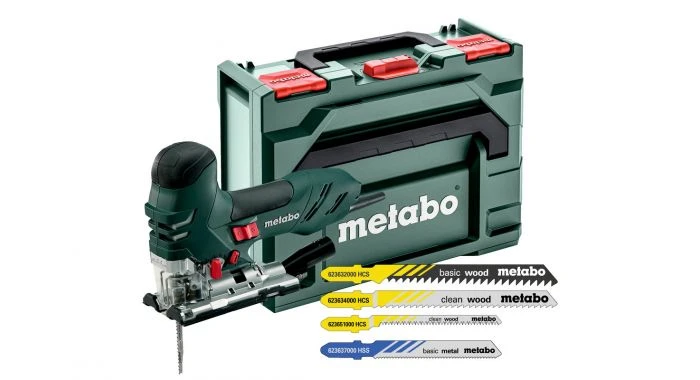 Metabo STE 140 PLUS Decoupeerzaag Met 20 Decoupeerzaagbladen In MetaBOX - 750W - T-greep - Variabel - 601403510 3 Metabo STE 140 PLUS Decoupeerzaag Met 20 Decoupeerzaagbladen In MetaBOX - 750W - T-greep - Variabel - 601403510