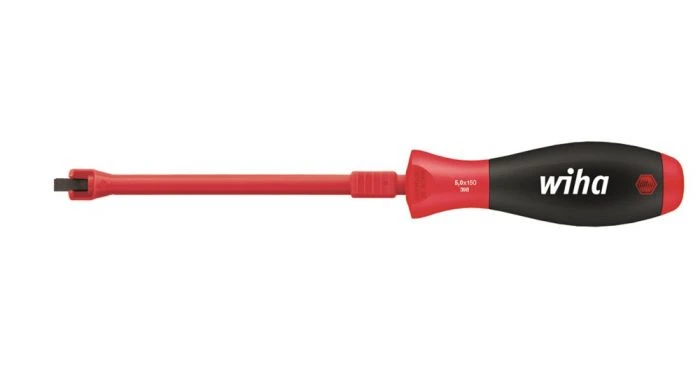 Wiha 398 SoftFinish Schroevendraaier Met Vasthoudfunctie - Sleuf - 3 X 100mm - 32868 3 Wiha 398 SoftFinish Schroevendraaier Met Vasthoudfunctie - Sleuf - 3 X 100mm - 32868