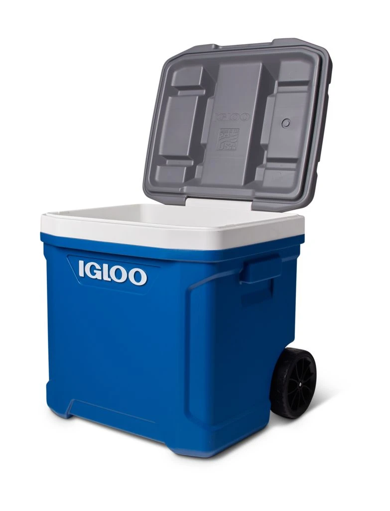 Igloo 34664 Latitude 60 Roller Koelbox Op Wielen Blue 8 Igloo 34664 Latitude 60 Roller Koelbox Op Wielen Blue - Afbeelding 6