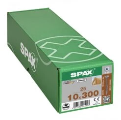 SPAX 251011003005 Hi-Force Schroef, Discuskop, 10 X 300, Deeldraad, T-STAR Plus TX50 - WIROX - 25 Stuks -HandelFix Winkel f59fc119db103256ac0829aa90465ace